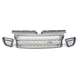 06-09 Land Rover Range Rover Sport Front + Side Vent Grille Grey Silver 07 by Generic Product