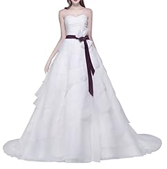 A-line Organza Sweetheart Sleeveless Lace-Up  Tunic  With a Bow(s)