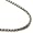 Titanium 4MM Wheat Chain Link Necklace 16