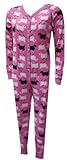 Let's Count Sheep Pink Fleece Union Suit for women (Medium) Let's Count Sheep Pink Fleece Union Suit for women (Medium)