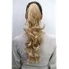 Haarteil/Zopf, blond, gelockt C-128-611B ca. 45 cm
