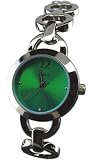 Ladies Color Action Stainless Steel Bracelet Green Lorus Watch