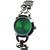 Ladies Color Action Stainless Steel Bracelet Green Watch New with Warranty