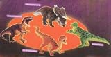 4D Dino Puzzles (part V) - 4 Puzzle Set