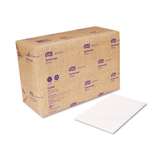 Tork Dispenser Napkins, Interfold,13 Width x 8 1/2L, White, 6,000 per Carton (DX900)
