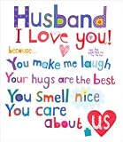 Husband Birthday Card - I Love You!