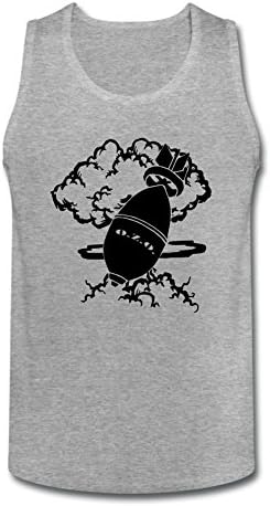 Blackers Men's Bomb Vest | Singlet M Deep Heather