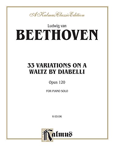 Diabelli Variations (Kalmus Edition)