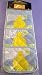 Kitchen Decorative Hangable Yellow Pear 3 pocket Organizer