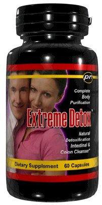 Extreme Detox & Body Detoxification Colon Cleanser Pills