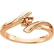 14K Rose Gold Mother's Ring - 2 Gemstone -- YOU CHOOSE THE COLORS!