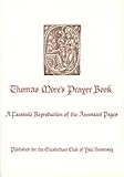 Thomas More's prayer book : a facsimile reproduction of the annotated pages