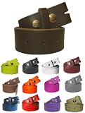 Leather Snap Fit Belt