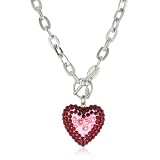 TARINA TARANTINO Classic Siam Heart Toggle Nec