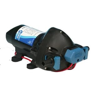 Jabsco 31295-0092 Marine ParMax 1.9 Water System Pump (1.9-GPM, 25-PSI, 12-Volt) by