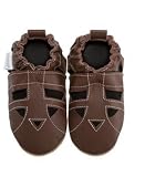  : Robeez Infant/Toddler Sandal Slip-On,Pink,0-6 Months (US Infant 0-3 M)
