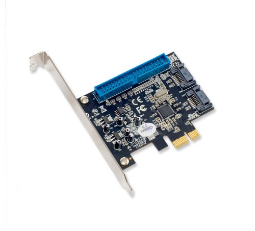 IO Crest 2-Port RAID SATA 6 Gbps + One Port PATA PCI-Express x1 Card SY-PEX40030