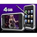 Pro Ebiz 4 GB Video MP3/MP4 Player with 2.8-inch TFT Touchscreen