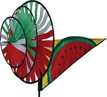 Watermelon Triple Wind Spinner Windspinner
