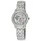 Women's NOW Butterfly/Flower Motif Watch - Silvertone