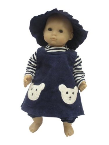 41RxGZHQGzL American Girl Doll Clothes 4pc Teddy Bear Outfit for Bitty Baby