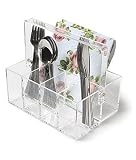 Acrylic Caddy With Divider by Abbott