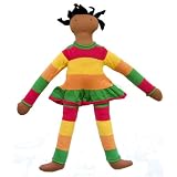 Organic Cotton Abbee Doll - 19" Amber Skinned, Ethnic Doll - Safe, Non-toxic