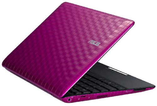 Asus 1008P Karim Rashid Edition 25,7 cm (10,1 Zoll) Netbook (Intel Atom N450 1.6GHz, 1GB RAM, 250GB HDD, Win 7 Starter) pink