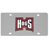 Arkansas Razorbacks Logo License Plate - NCAA College Athletics - Fan Shop Sports Team Merchandise