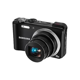 Samsung WB650 Digital Camera - Black (12MP, 15x Optical Zoom) 3.0 inch AMOLED Screen