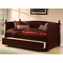 Alligator I1128-T-WL Monterey French Daybed with Pop - Up Trundle Finish: Walnut