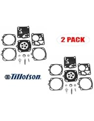 Genuine Tillotson RK-31HS Carburetor Repair Kit Dolmar 7314, Partner K950 (2 Pack)