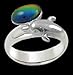 Magic Dolphin Band Mood Ring (Adjustable Size)