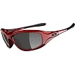 Oakley Encounter Women's Active Race Wear Sunglasses - Metallic Red/Grey