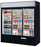 Beverage Air LV66Y-1-B 3 Sliding Glass Door Merchandiser Refrigerator | 70  ....