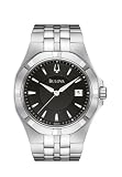 Bulova Men's 96B123 Black Dial Bracelet Watch