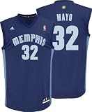 O.J. Mayo Navy Adidas Revolution 30 NBA Replica Memphis Grizzlies Youth Jersey