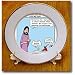 Jesus Parable - Another Bite Out of the Big Apple - 8 Inch Porcelain Plate