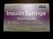 Insulin Syringe, 3/10 cc, 30 gauge, box/100