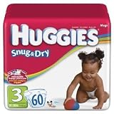 Huggies Snug & Dry - Size 3 (60 Ct)