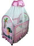 Dream On Me Cassidy Canopy Playard, Pink Dream On Me Cassidy Canopy Playard, Pink