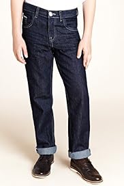 Autograph Pure Cotton Smart Straight Leg Jeans