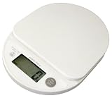 DRETEC デジタルスケール 「コッティ」 2kg ホワイト KS-234WTの画像