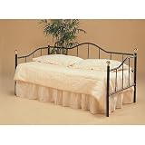 Camel Back Daybed in Glossy Black