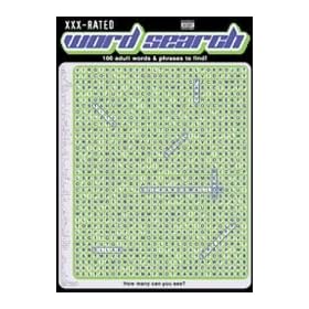 Humour Posters: Word Search - XXX - Rated - 86x61cm