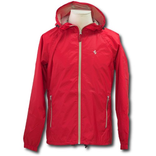Ferrari men’s bicolor Rainjacket red XXL