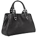 Fontanelli Soft Calf Leather Satchel Bag Black