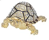 Jewelry Trinket Box with Crystal-Giant Turtle