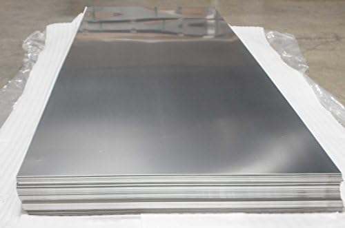One (1) piece of Stainless Steel sheet, 24Ga. x 24"x 96"(2'x8' feet), 2B Finish