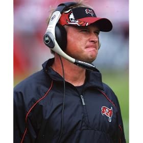 Jon Gruden Tampa bay Buccaneers 8 X 10 photo A